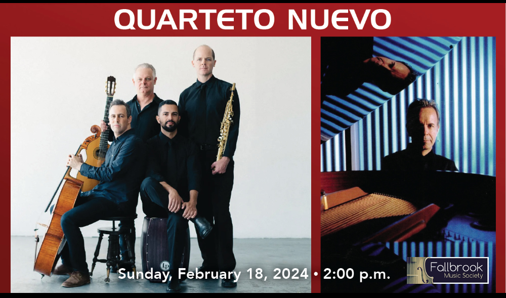 Quarteto Nuevo Fallbrook Concert